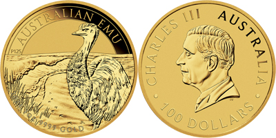 AUSTRALIJSKI EMU 1 OZ 2025/26