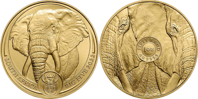 BIG FIVE - AFRYKAŃSKI SŁOŃ 1OZ 2025/26