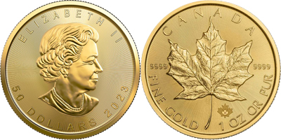 KANADYJSKI LIŚĆ KLONU 1 OZ 2025/26