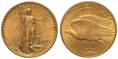 20 DOLARÓW SAINT GAUDENS